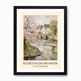 Bourton On The Water (Gloucestershire) Painting 1 Travel Poster Art Print