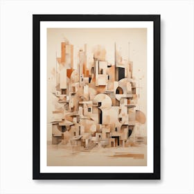 Abstract City 1 Art Print