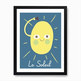 Le Soleil by Studio Kavall Art Print