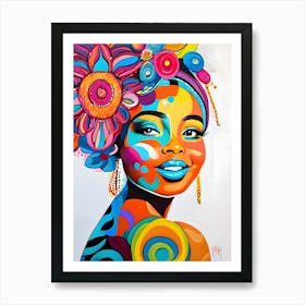 Afrofuturism - Reimagined Art Print