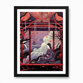 Kabuki Theater Japanese Style 9 Art Print