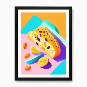 Biscotti Bakery Product Matisse Inspired Pop Art Art Print