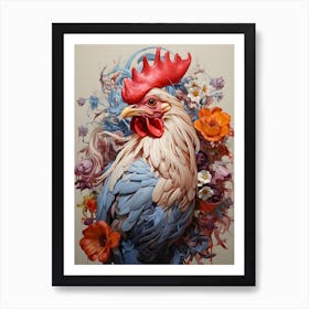 Rooster Art Print