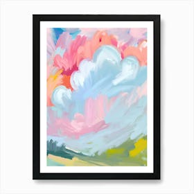 Wolkensturm Art Print