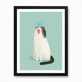 King Cat 1 Art Print