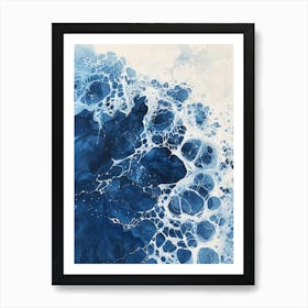 Blue Water 5 Art Print