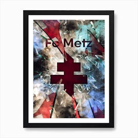 Fc Metz Art Print