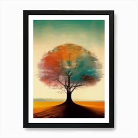 Tree Lithograph Poster