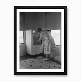 Untitled Photo, Possibly Related To Bathroom In Farmer S Home, Lake Dick Project, Arkansas By Russell Lee 1 Art Print