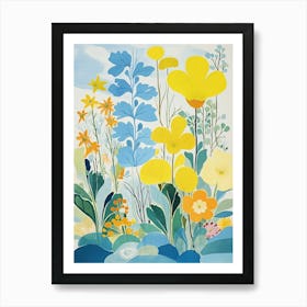 Yellow Flowers Art Print