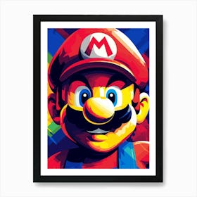 Mario Bros 13 Art Print