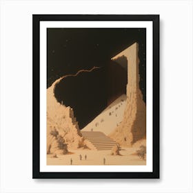 'The Cave' Art Print