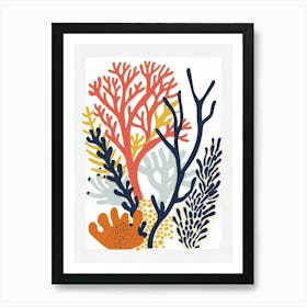 Coral Reef 8 Art Print