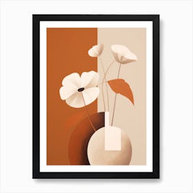 Flowers In A Vase 6 Art Print