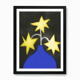 Starry Bloom Art Print