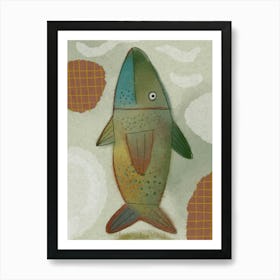 Fish Illustration Art Print