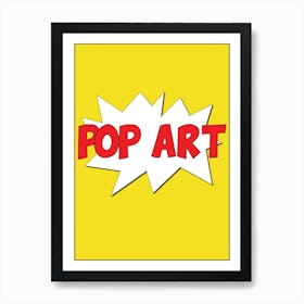 Popart Art Print