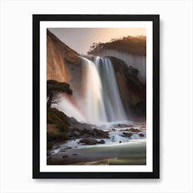 Alamere Falls, United States Realistic Photograph (3) Art Print