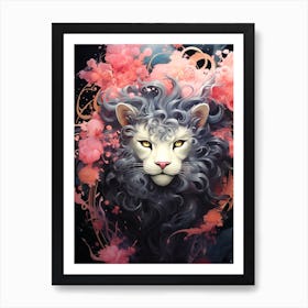 Lion Art Art Print