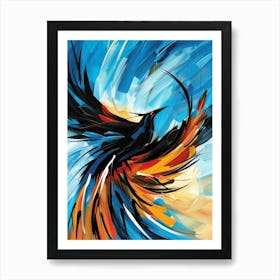 Phoenix Bird Art Print