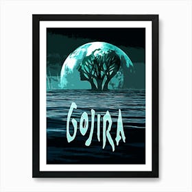 Gojira band music 5 Art Print