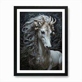 Ethereal Unicorn Art Print