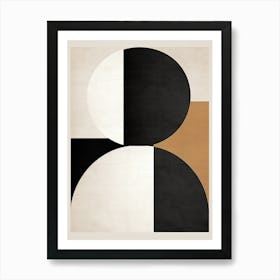 Mid Century Matrix; Retro Reflections Art Print