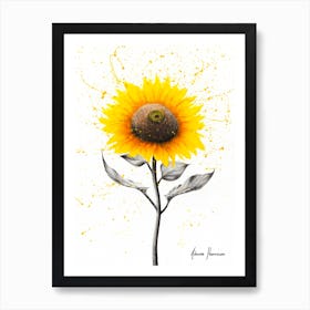 Sunflower Celebration Art Print