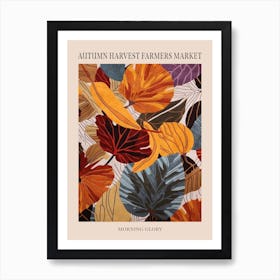 Fall Botanicals Morning Glory 1 Poster Art Print