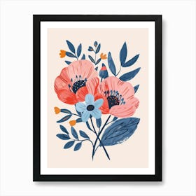 Floral Bouquet 2 Art Print