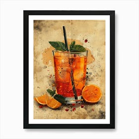 Aperol Spritz Art Print 272 Art Print