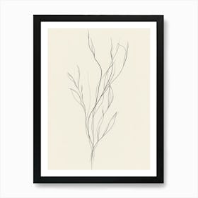 Twigs Art Print