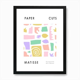 Paper Cuts Matisse 4 Art Print