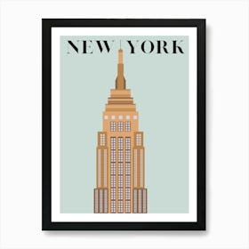 Empire State Building NY Art Print