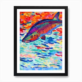 Nurse Shark Matisse Inspired Art Print