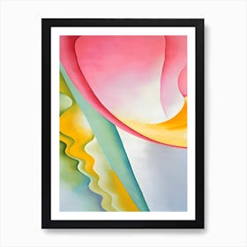 Georgia O'Keeffe - Abstraction No. 77 (Tulip) Art Print