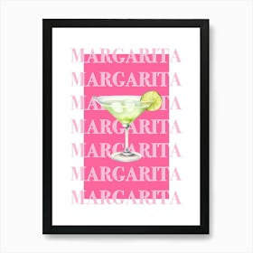 Margarita Cocktail Art Art Print
