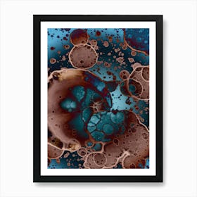 Abstraction Molecule 1 Art Print