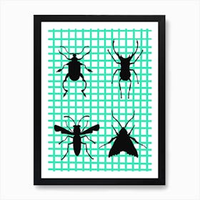 Bugs Picnic Art Print