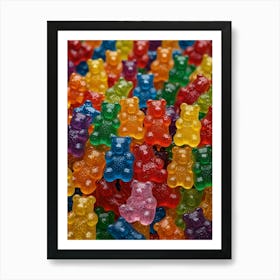 Gummy Bears Art Print