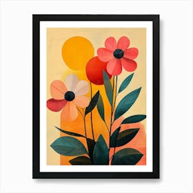 Flowers In A Vase 111 Art Print