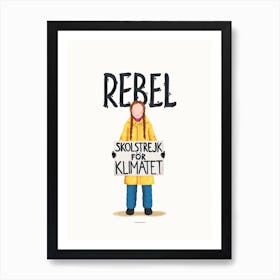 Greta Thunberg Art Print