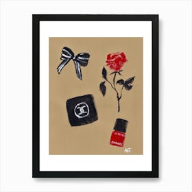 Beauty Essentials Art Print