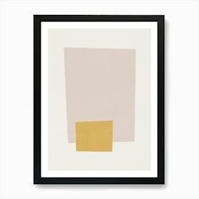 ABSTRACT MINIMALIST GEOMETRY - YC01 Poster