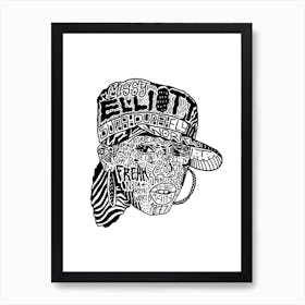 Missy Elliot Art Print