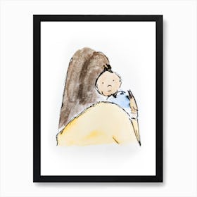 Cheek to Cheek Art Print