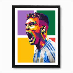 lautaro martinez Art Print