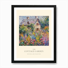 Cottage Dream Cottage Garden Poster 2 Art Print