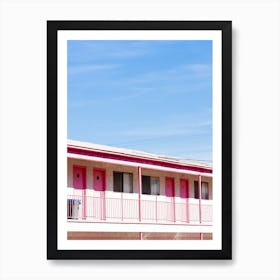 Motel Nights In Art Print