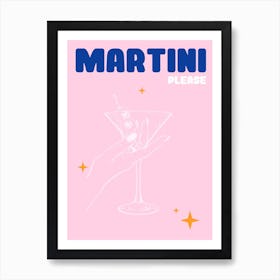Martini 2 Art Print